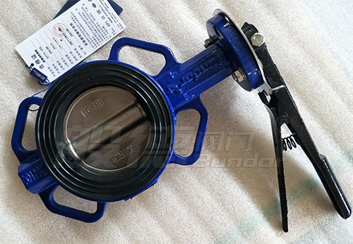 河北某公司采購(gòu)般德閥門軟密封對(duì)夾蝶閥