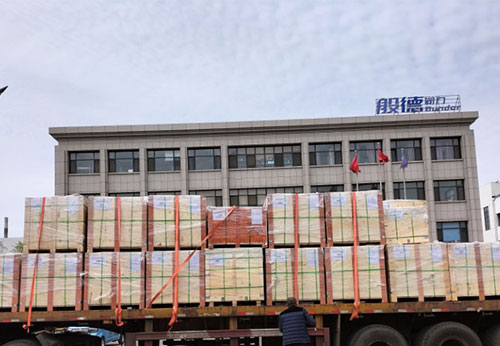 般德閥門對夾蝶閥、過濾器等產品出口意大利